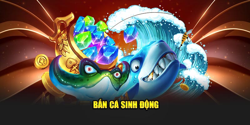 Hệ thống game bắn cá sinh động tại ABC8